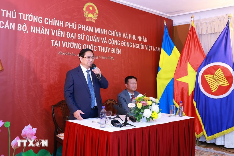 'Bà con làm việc, đóng góp tại Thụy Điển cũng như làm việc, đóng góp tại Việt Nam'